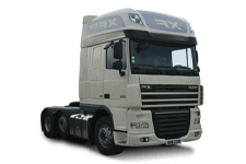 Car Hire Stranraer - 44 Tonne Sleeper Truck - Truck hire Stranraer